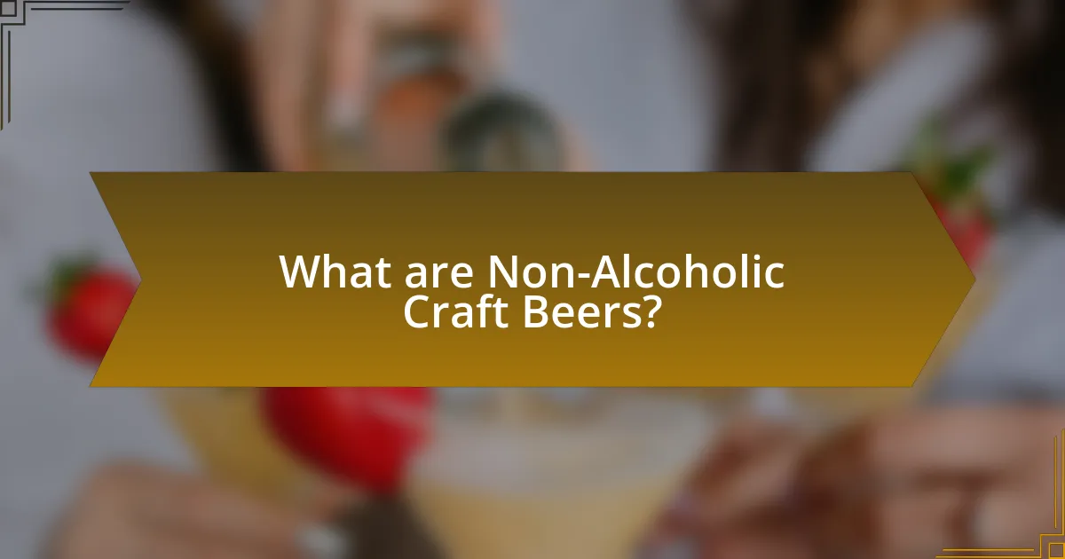 What are Non-Alcoholic Craft Beers?